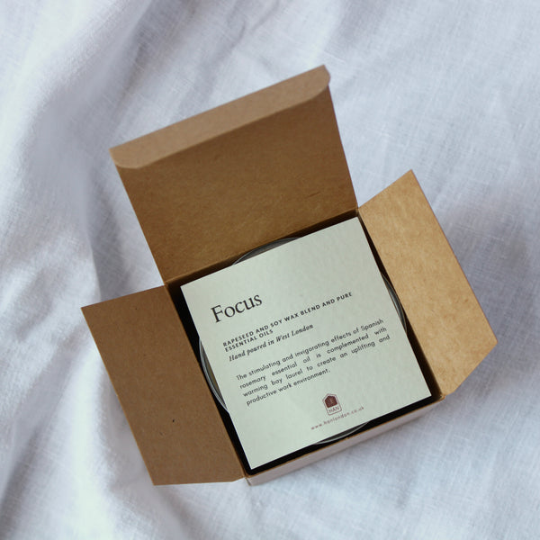 FOCUS: Essential Oil Candle